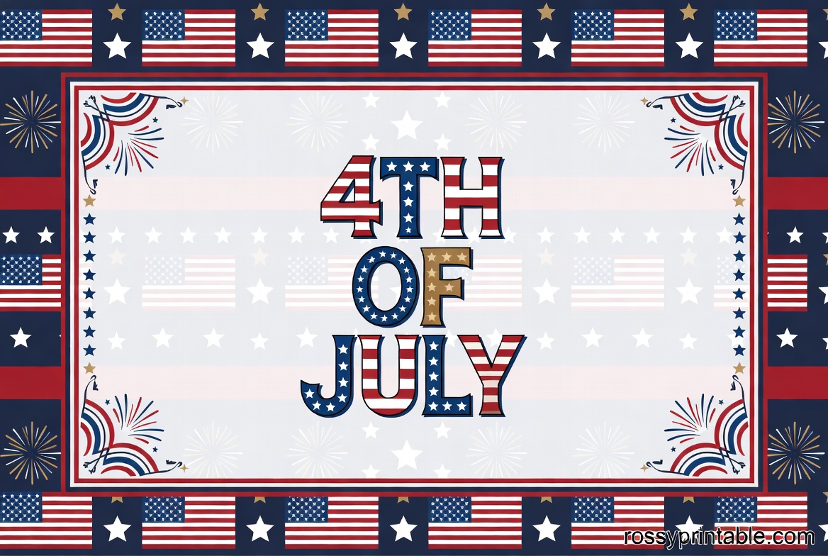 Fourth of July Banners and Borders (3)