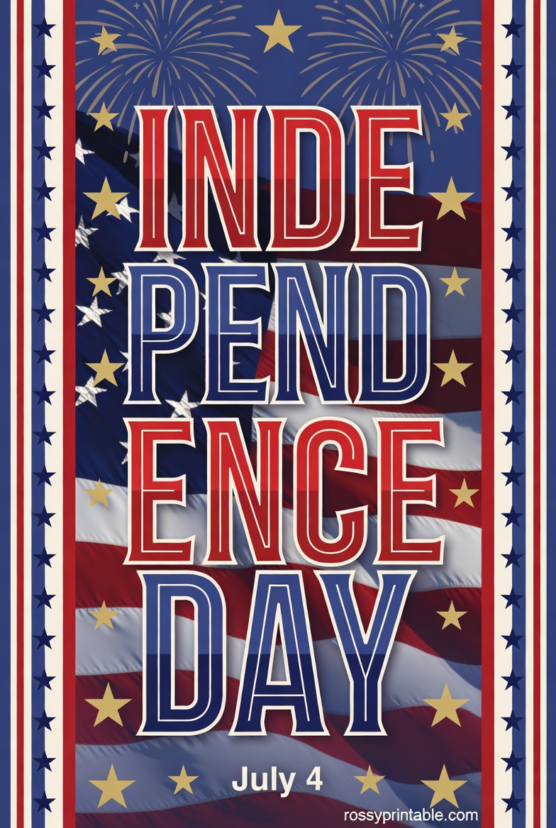 Fourth of July Banners and Borders (4)