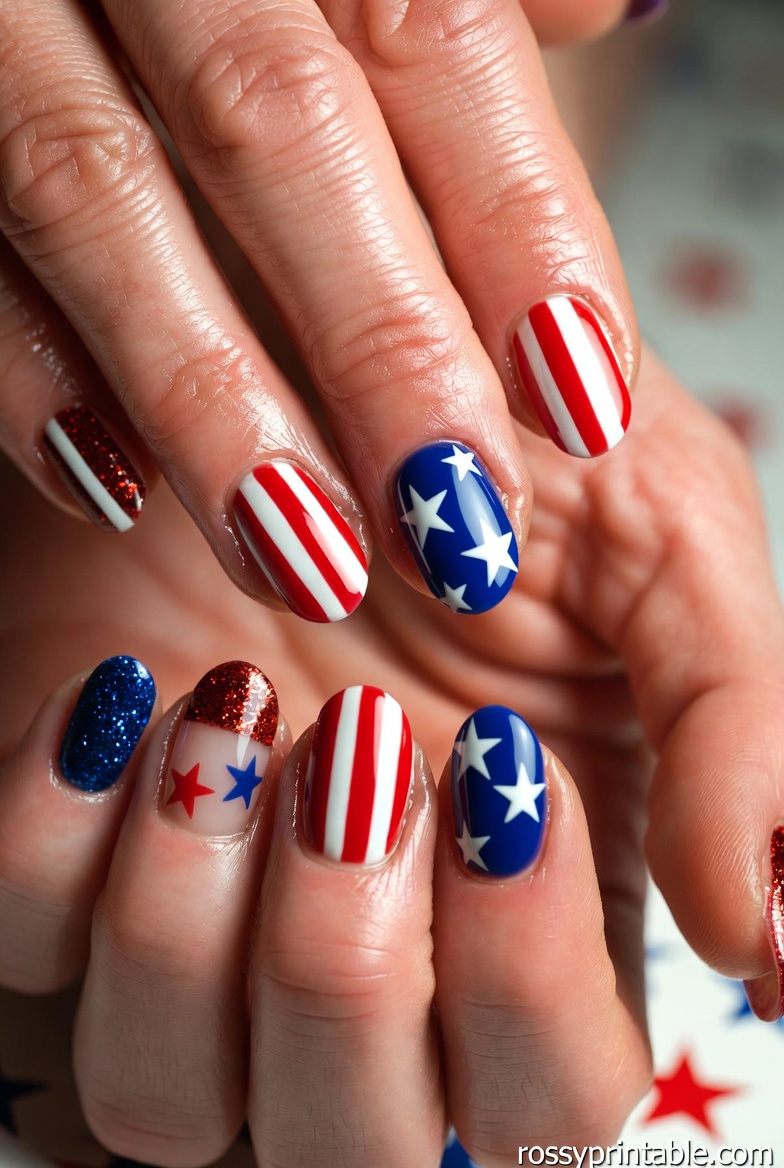 Fourth of July Nail Designs (2)