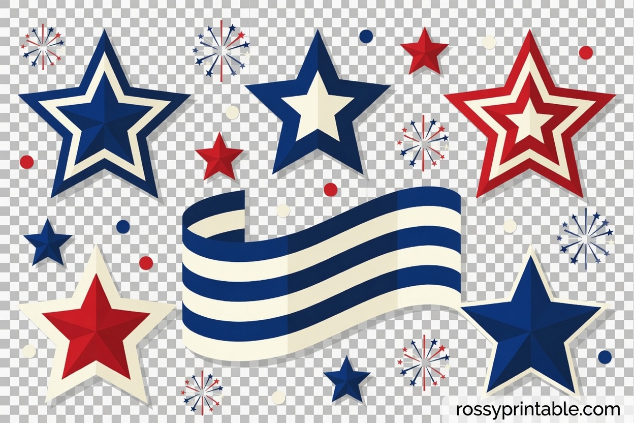 Free 4th of July PNG Clipart With Transparent Background 1 Free 4th of July PNG Clipart With Transparent Background (1)