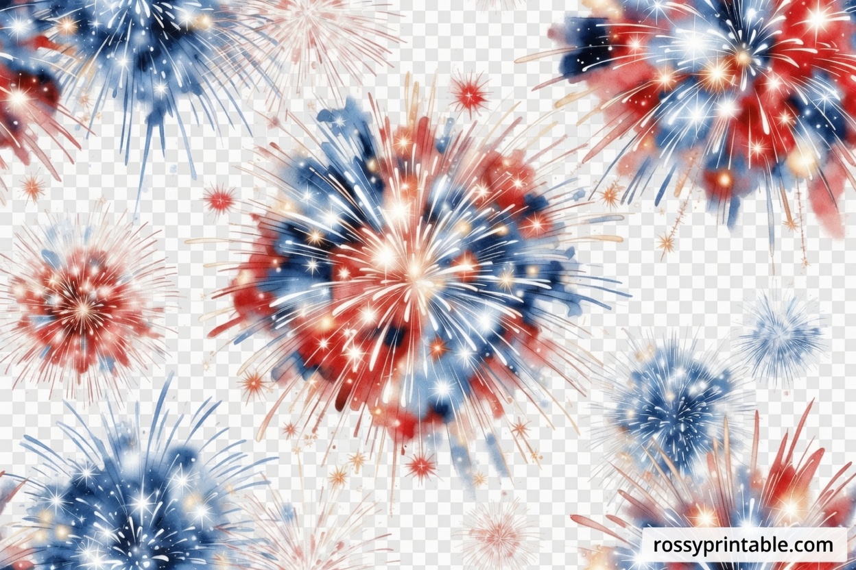 Free 4th of July PNG Clipart With Transparent Background 2 Free 4th of July PNG Clipart With Transparent Background (2)