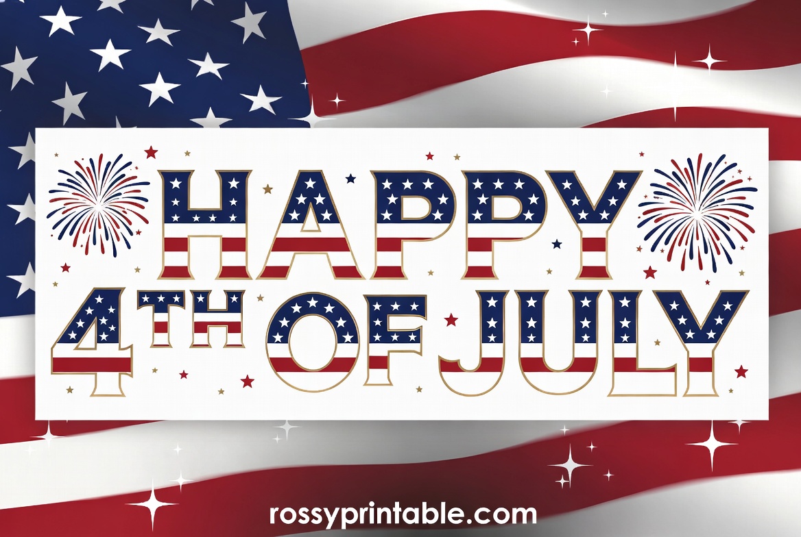Free Printable 4th of July Banners (1)