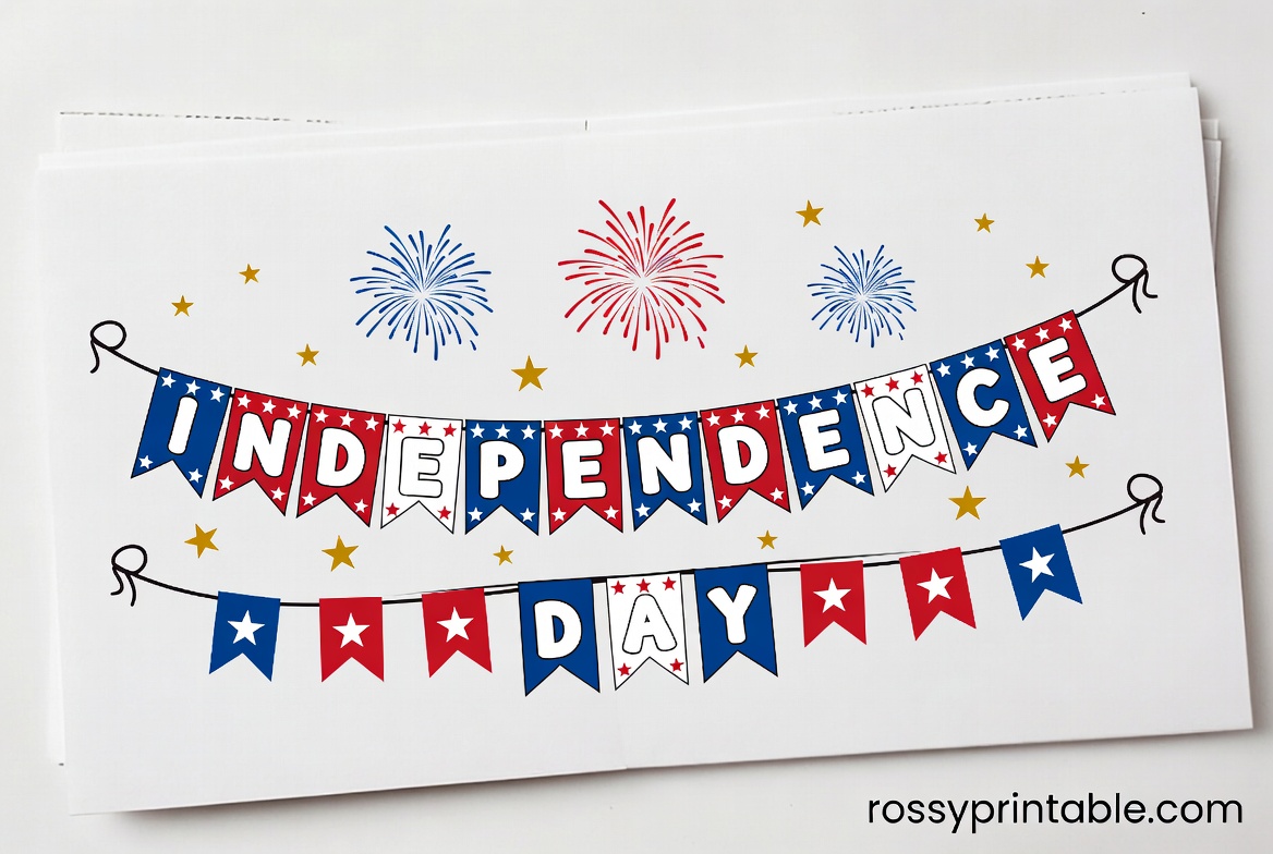 Free Printable 4th of July Banners (4)