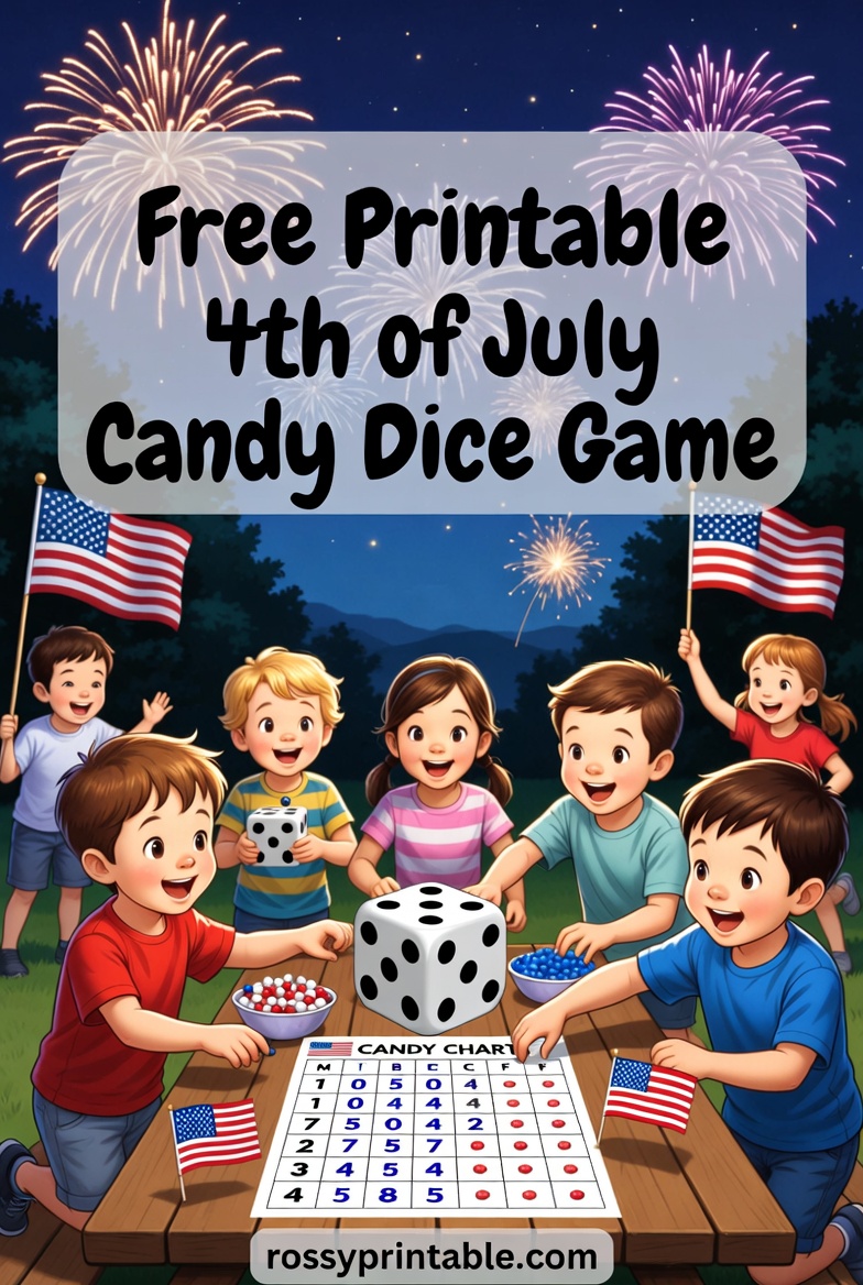 Free Printable 4th of July Candy Dice Game (1)