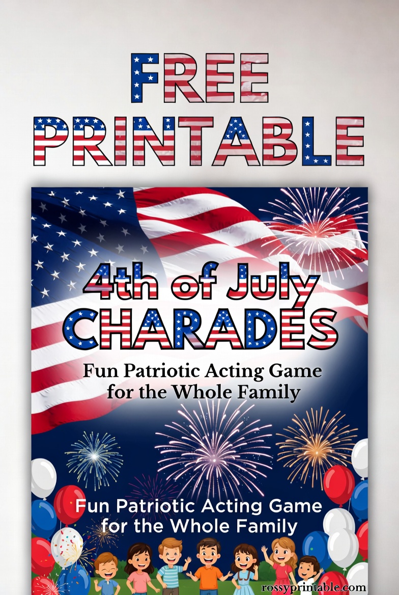 Free Printable 4th of July Charades (1)