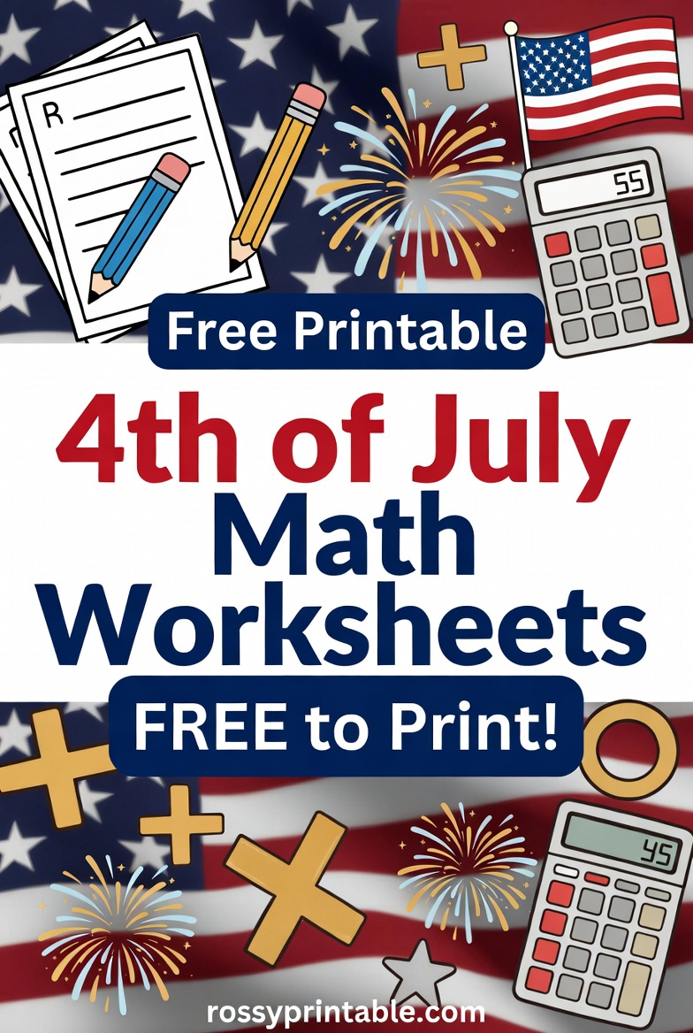 Free Printable 4th of July Math Worksheets (3)