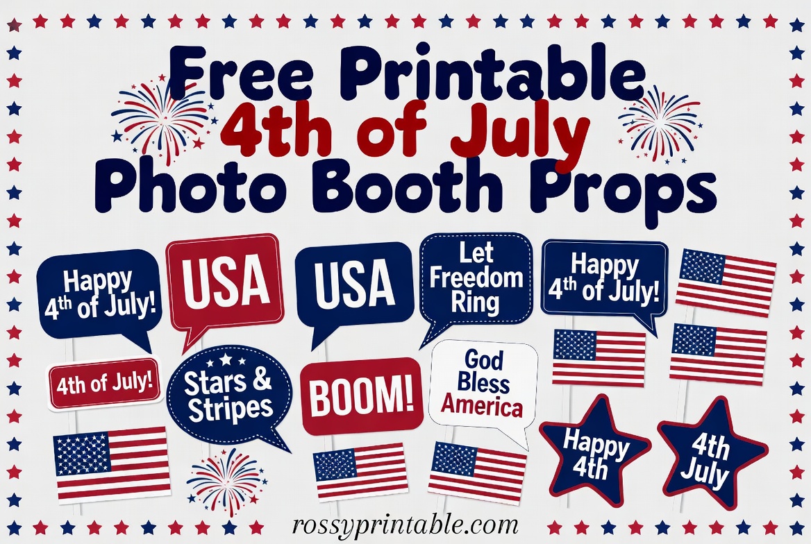 Free Printable 4th of July Photo Booth Props (1)