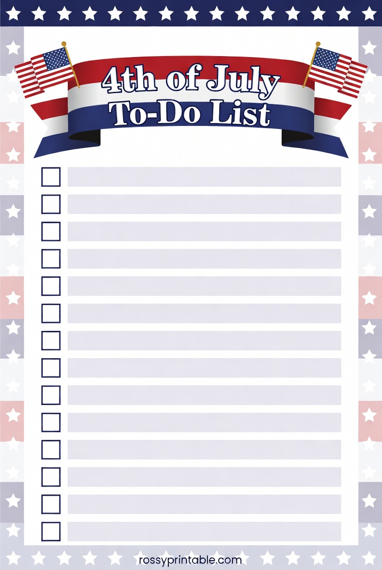 Free Printable 4th of July Stationery (4)