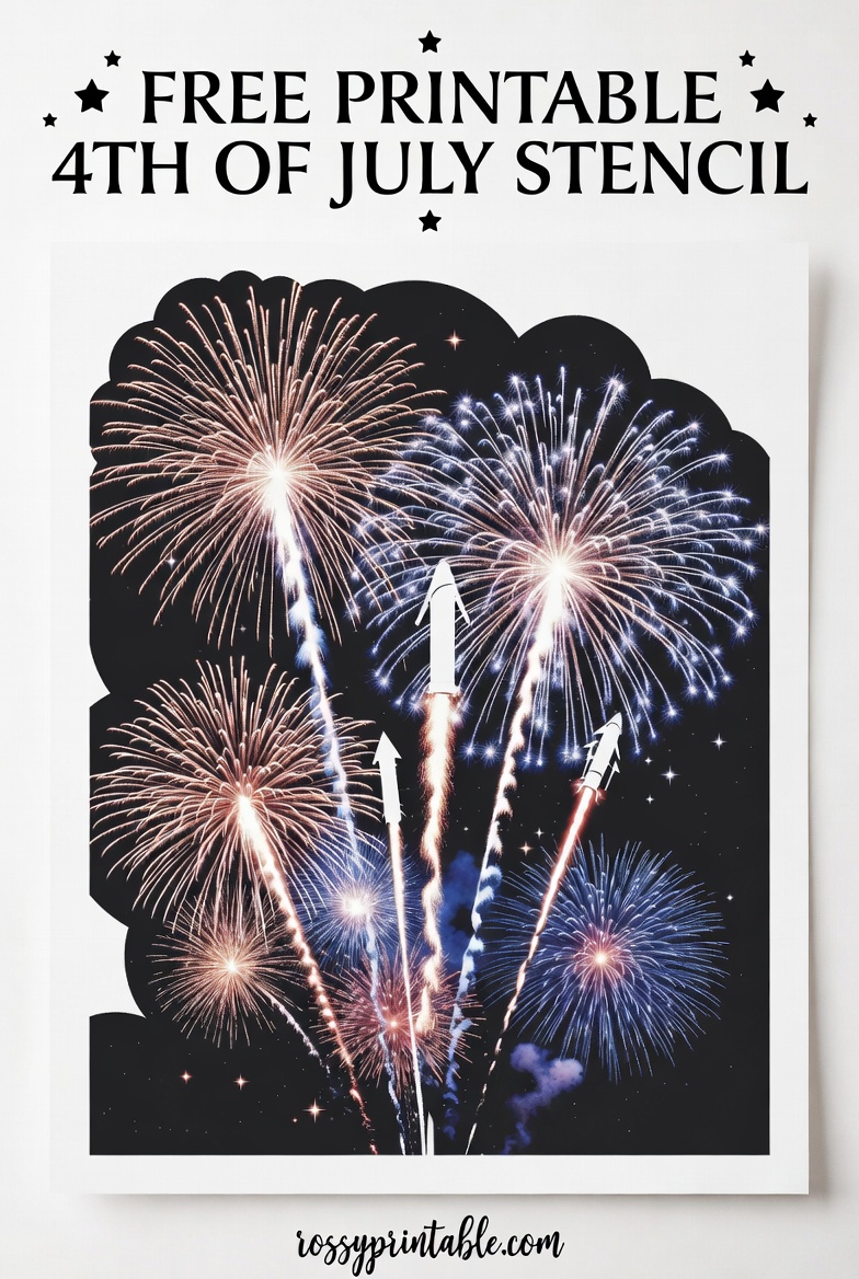 Free Printable 4th of July Stencils (4)