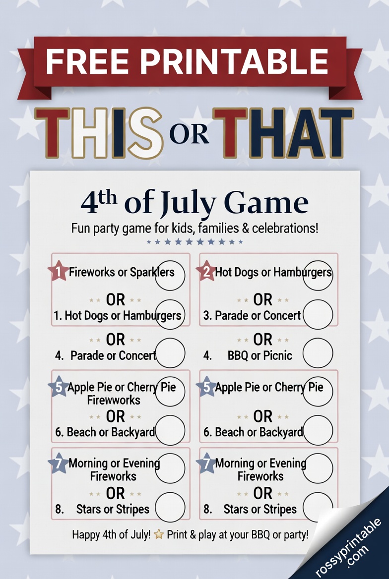 Free Printable This or That 4th of July Game (1)