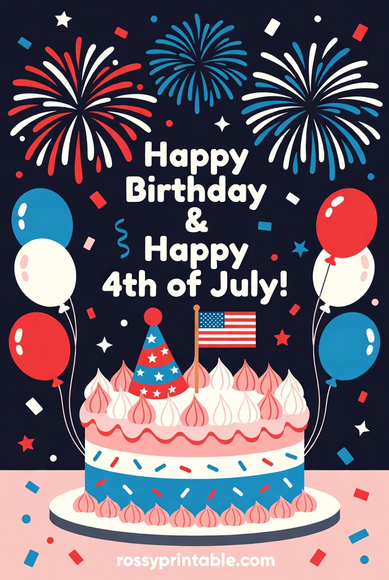 Happy Birthday and 4th of July Images 2 Happy Birthday and 4th of July Images (2)