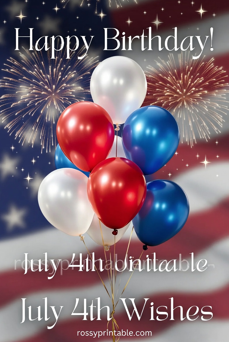 Happy Birthday and 4th of July Images 3 Happy Birthday and 4th of July Images (3)
