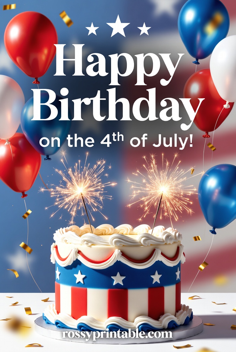 Happy Birthday and 4th of July Images 4 Happy Birthday and 4th of July Images (4)