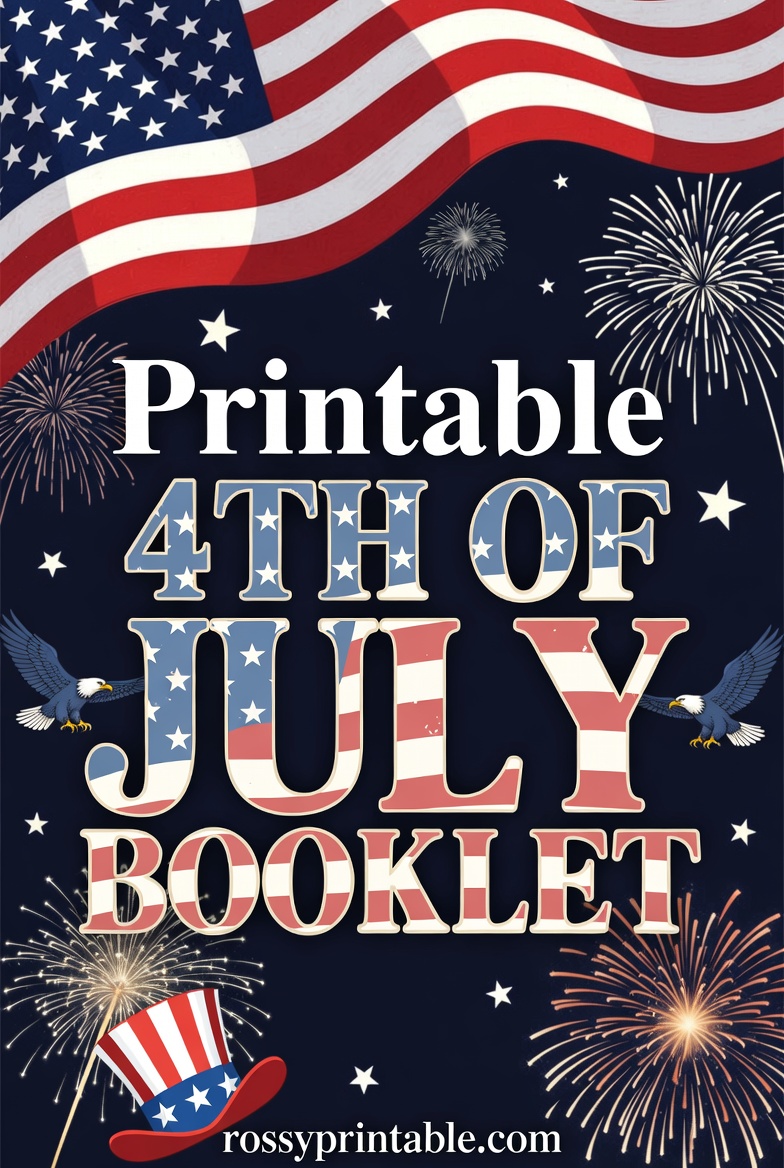 Printable 4th of July Booklet (1)