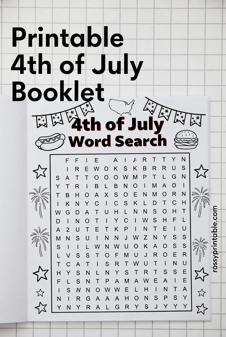 Printable 4th of July Booklet (3)
