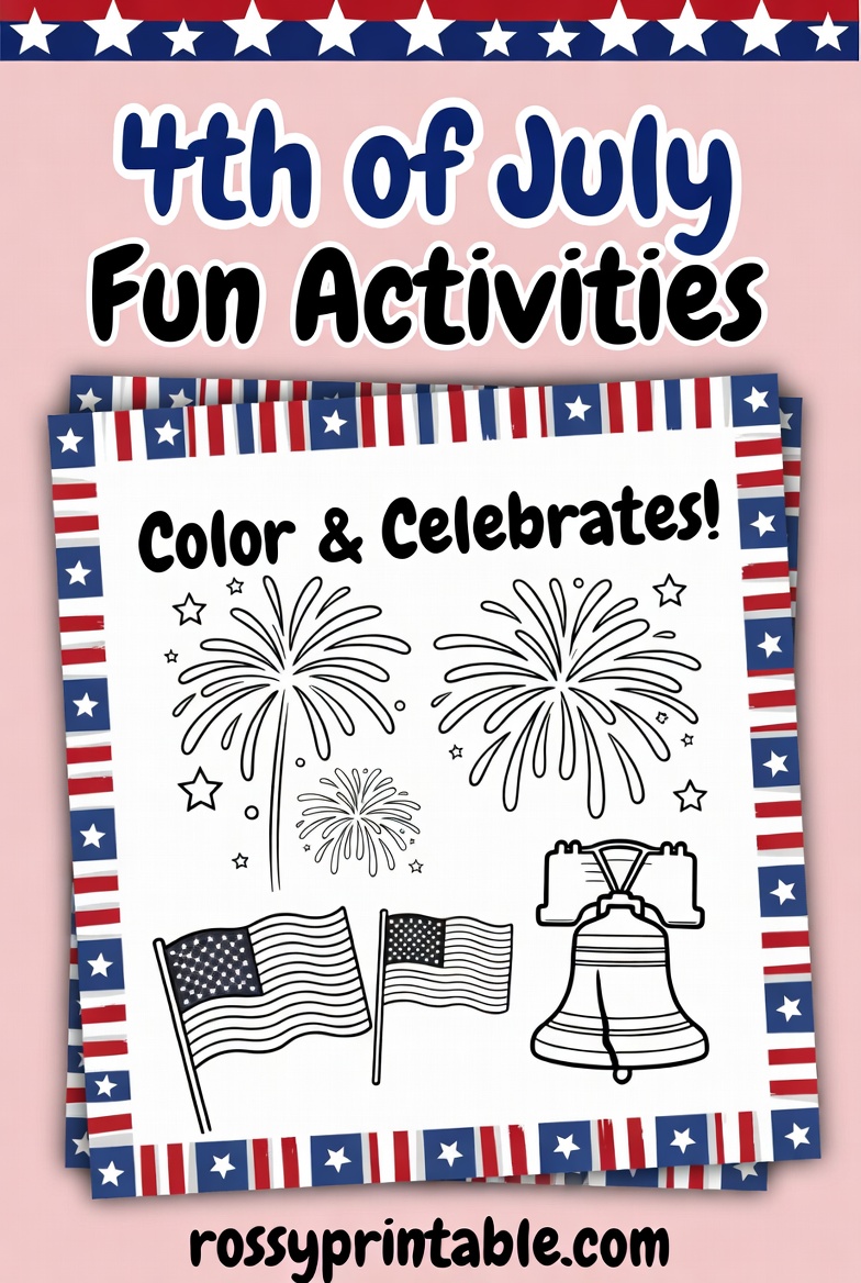 Printable 4th of July Booklet (4)