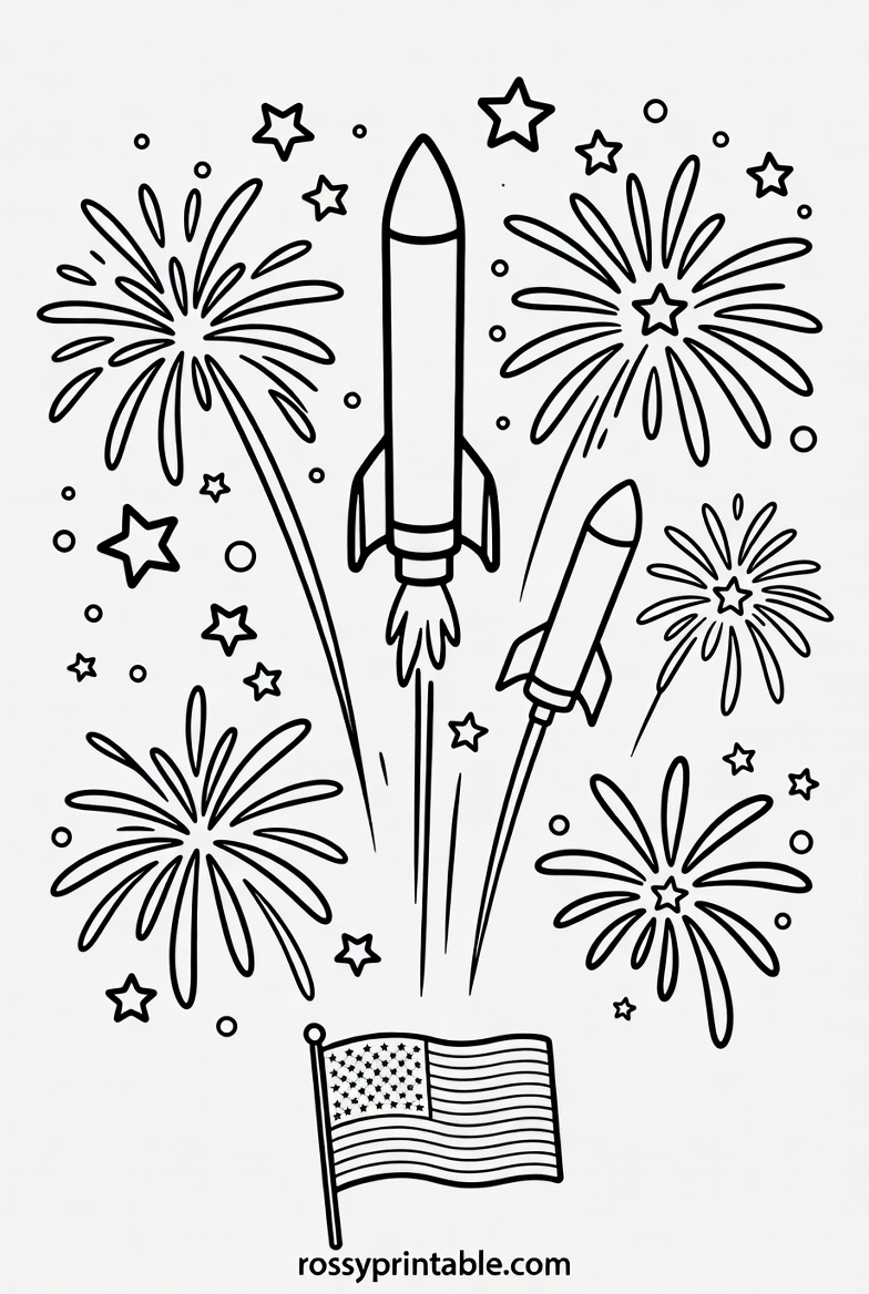 Printable 4th of July Coloring Pages (4)