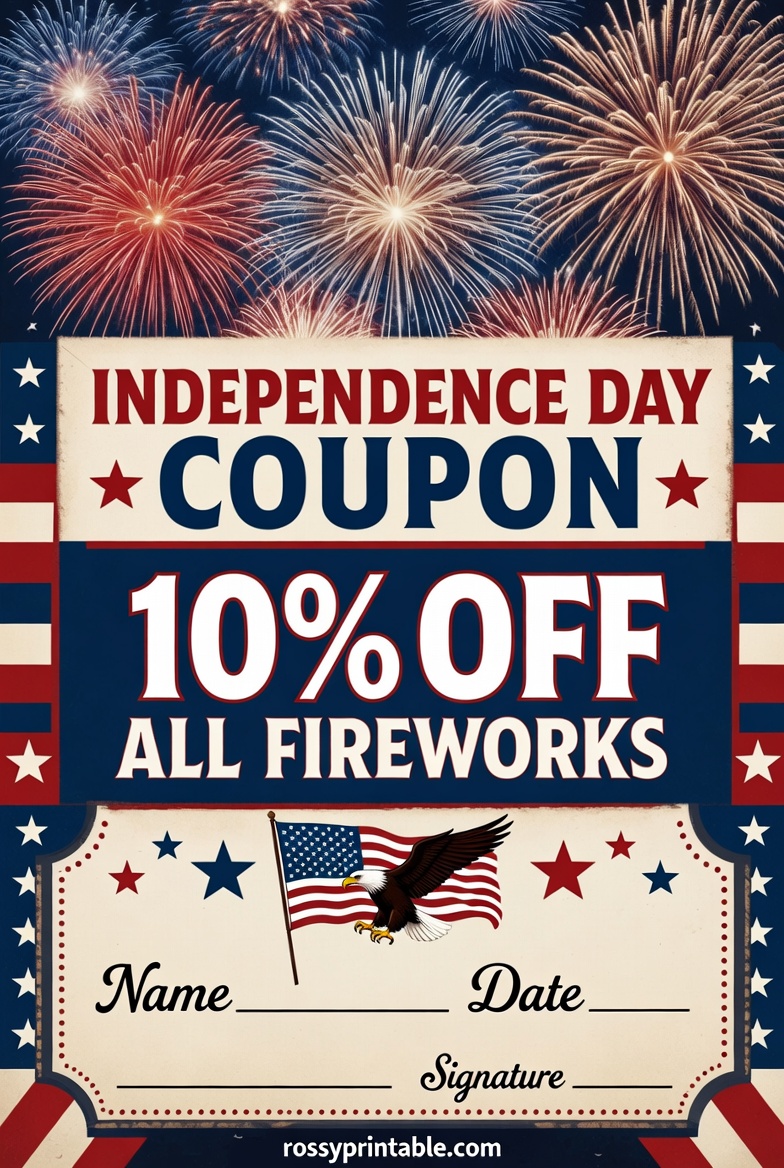 Printable 4th of July Coupons (3)