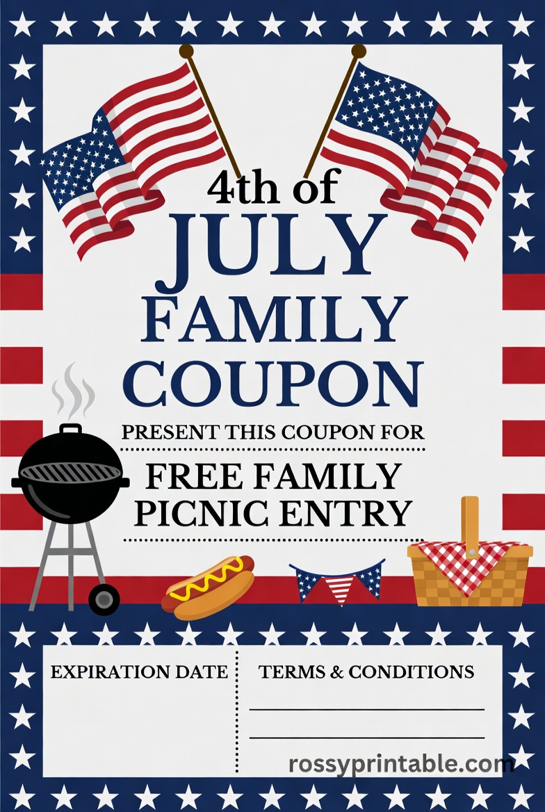 Printable 4th of July Coupons (4)