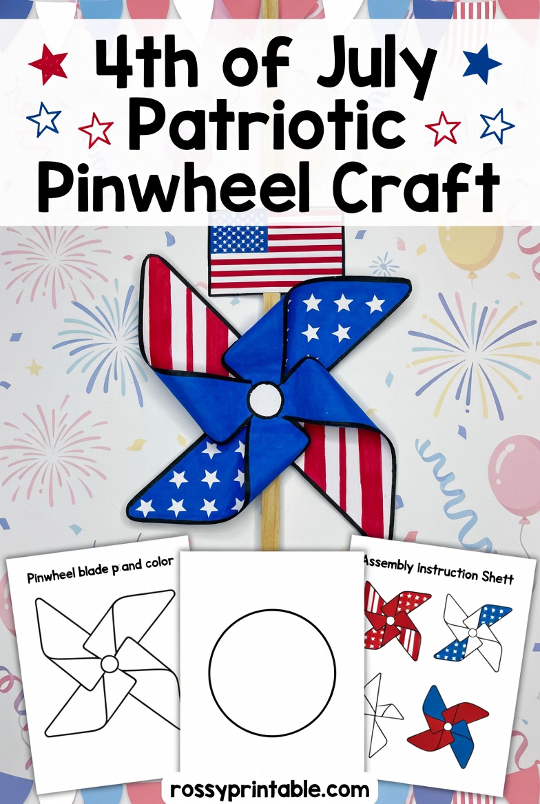 Printable 4th of July Crafts for Kids 2 Printable 4th of July Crafts for Kids (2)