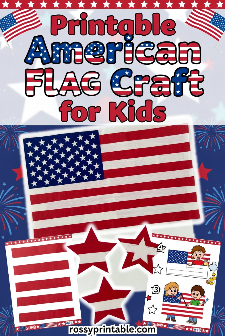 Printable 4th of July Crafts for Kids 4 Printable 4th of July Crafts for Kids (4)
