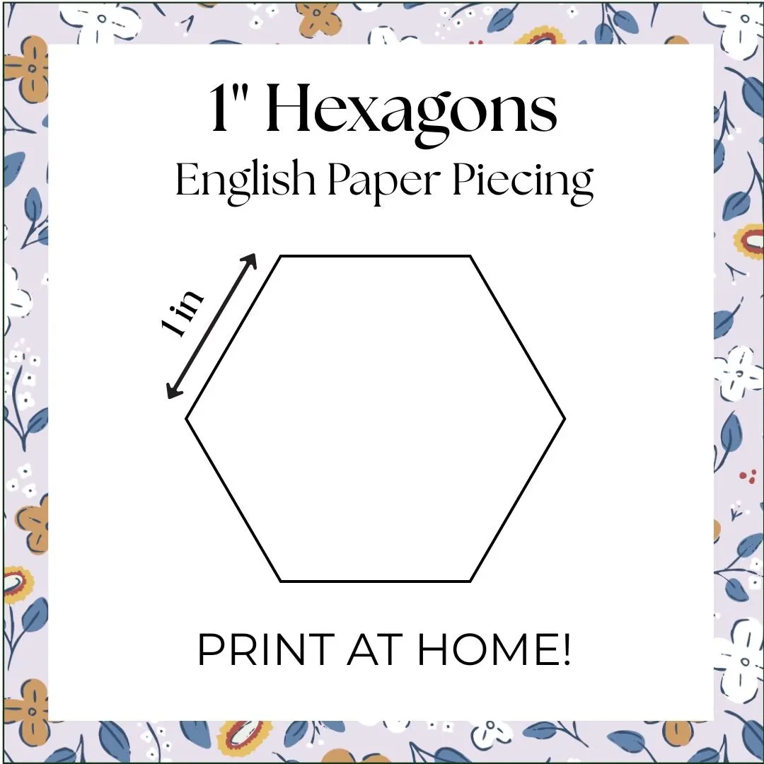 free printable 6 inch hexagon template free printable 6 inch hexagon template