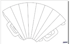 1 Up 9 5 X 1 25 X 6 25 Megaphone Paper 12 X 18 Sheet Item Mp 9 5