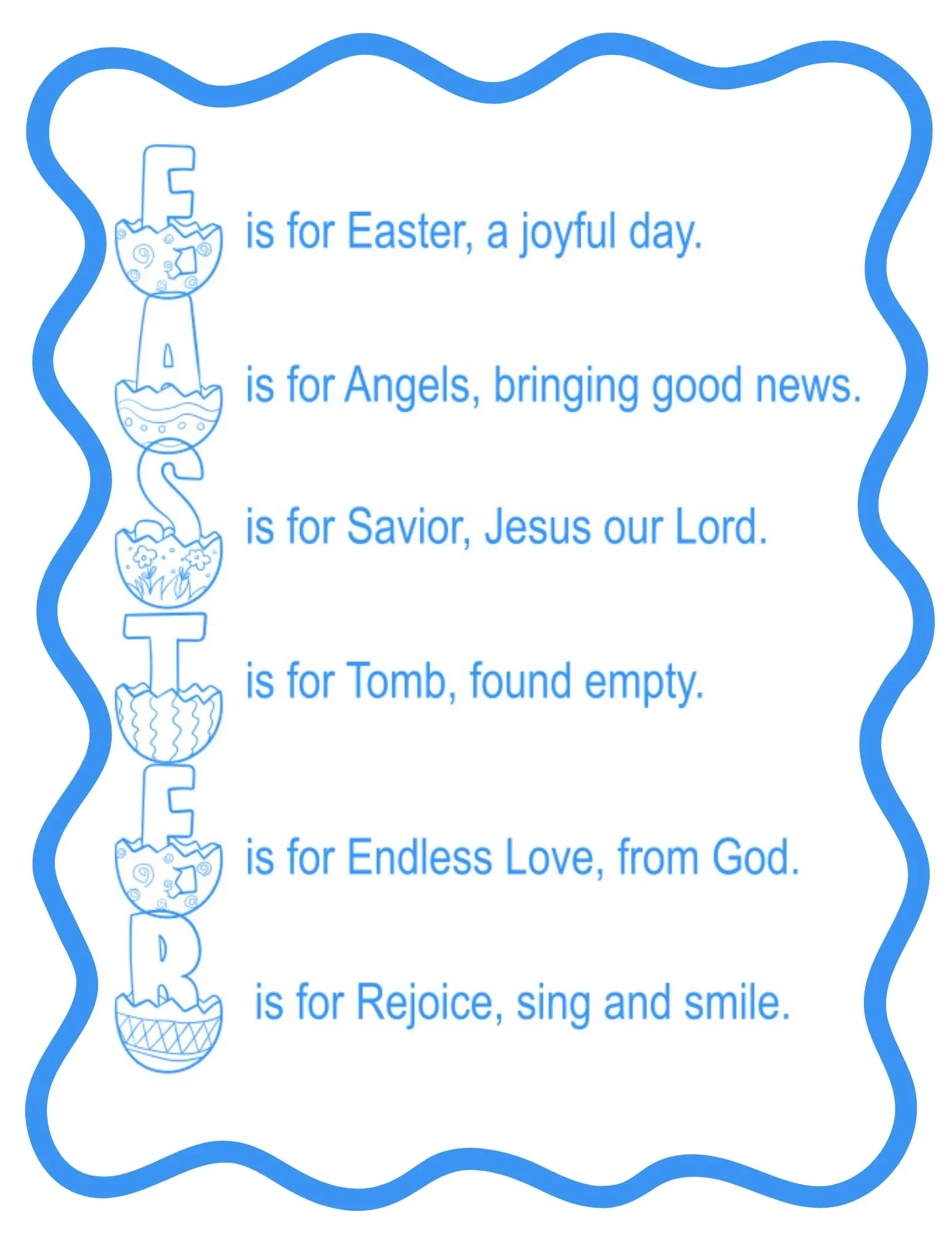 10 Easter Story Cards Speeches Chants