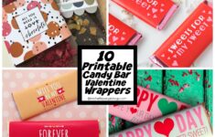 10 Free Printable Candy Bar Wrapper