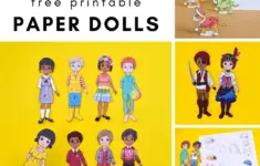 10 Free Printable Paper Dolls