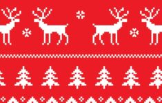 10 Free Printable Ugly Christmas Sweater Wrapping Papers