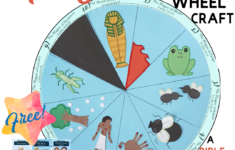 10 Plagues Of Egypt Kids Wheel Craft