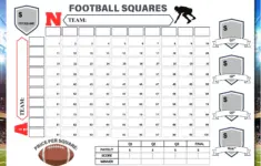 100 Square Football Pool Grid For 2025
