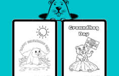 11 Free Groundhog Day Coloring Pages