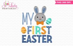 1171658 My First Easter Boys Printable Sublimation Design