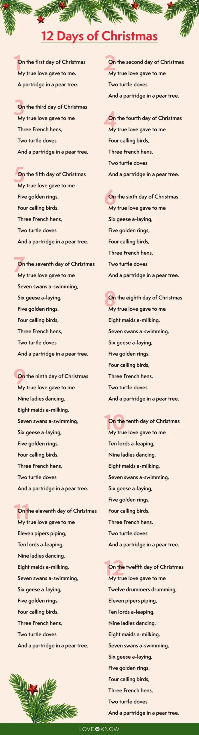 12 Days Christmas