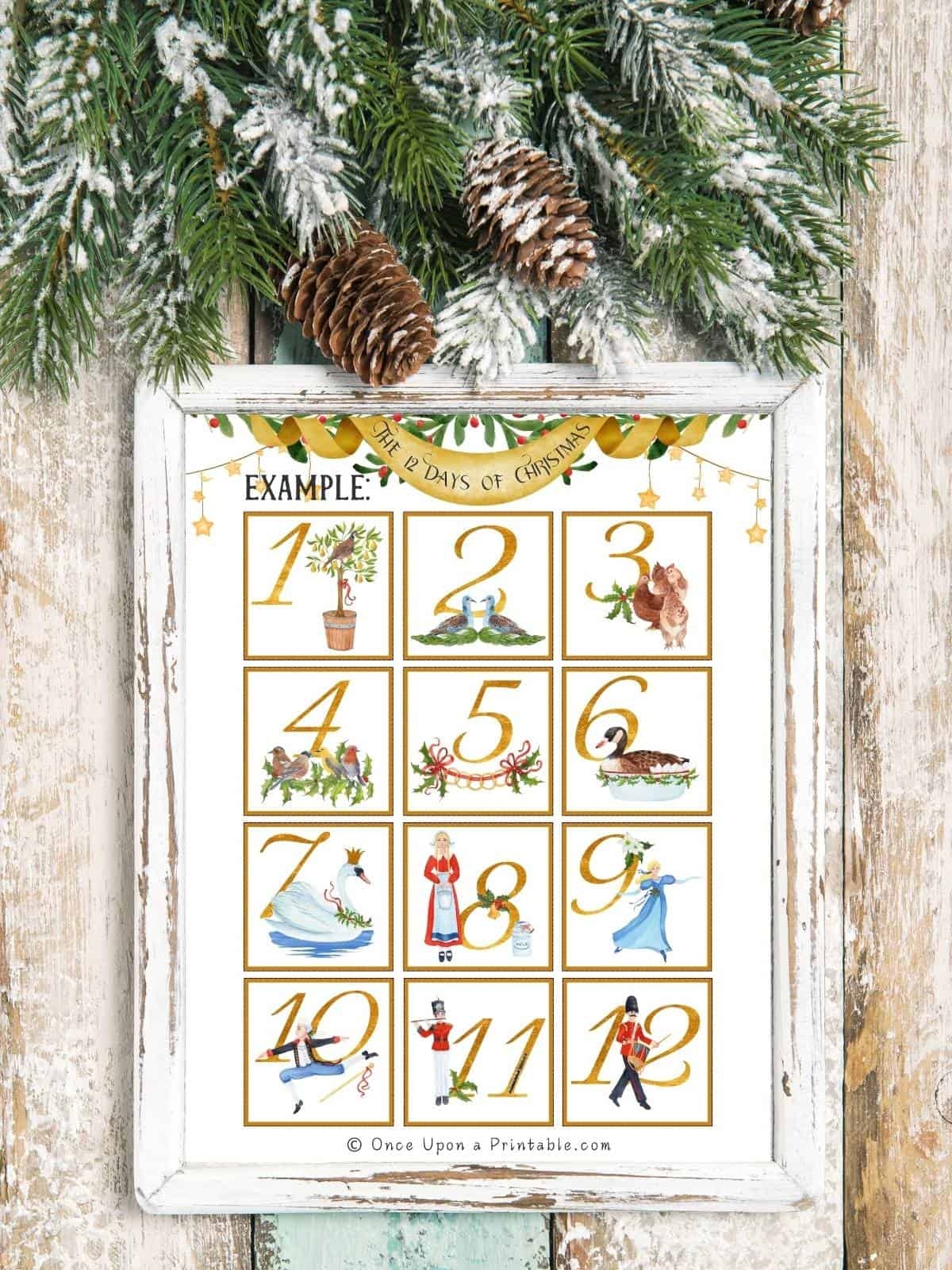 12 Days Of Christmas Countdowns