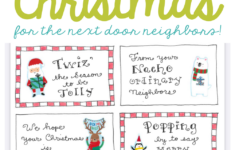 12 Days Of Christmas For Neighbors Free Printable