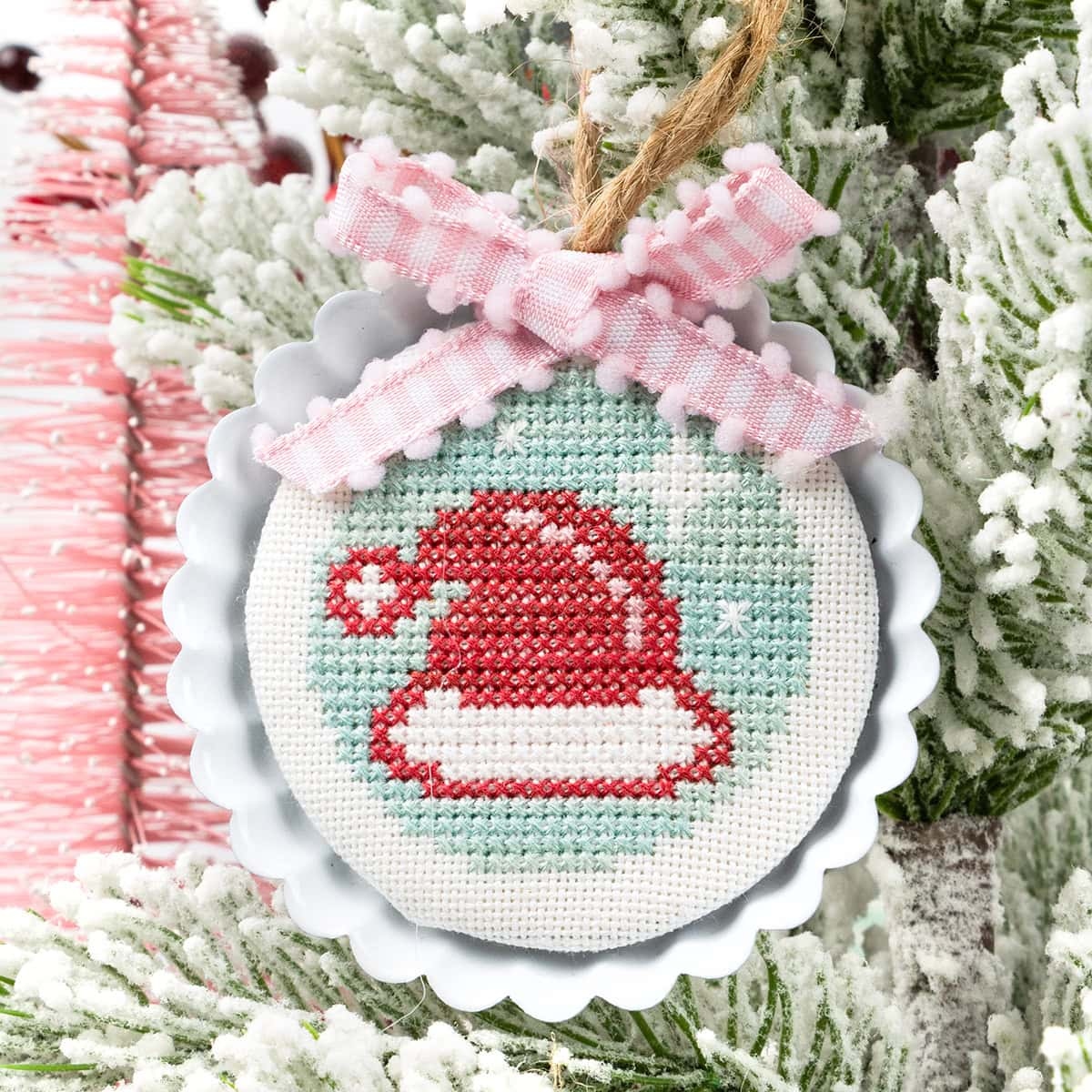 12 Days Of Christmas Ornaments Cross Stitch By Its Sew Emma