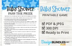 1392822 Baby Boy Shower Game Pass The Prize Baby Printable