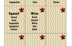 14 Free Printable Thanksgiving Taboo Inspired Game Cards