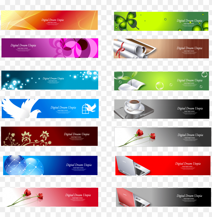 15 Free Website Banner Templates Png For On Mbtskoudsalg Header Footer Desi PNG Free PNG Images 347993