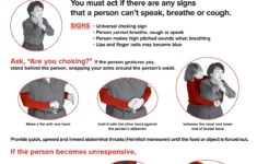 1643 Choking First Aid Poster