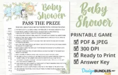 1953349 Pass The Prize Baby Shower Games Printable Party G