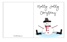 20 Free Printable Christmas Cards For Everyone