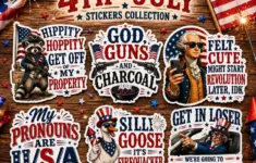 20 Funny 4th Of July Stickers You Need For Independence Day 2026