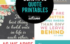20 Gorgeous Free Printables Favorite Inspirational Quotes