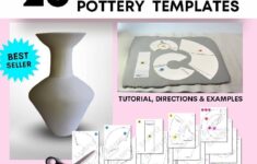 20 Printable Pottery Templates Forms Guide Tutorial And Examples Of Ceramics 12059041