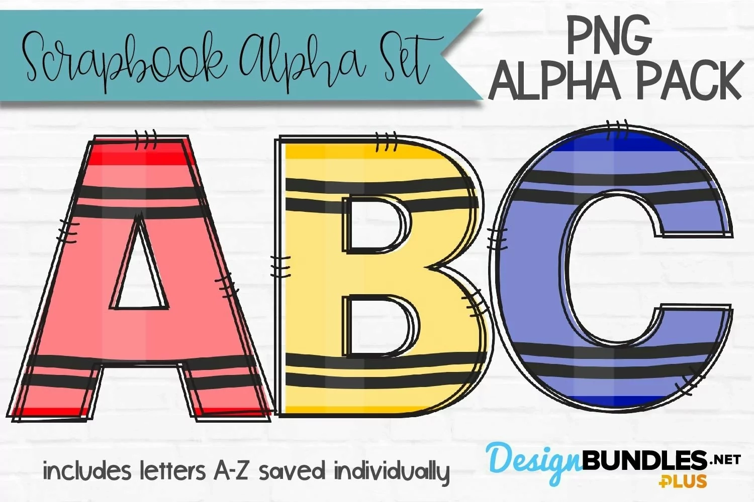 2014205 Crayons Scrapbook Letters School Sublimation Alpha 2014205 Crayons Scrapbook Letters School Sublimation Alpha