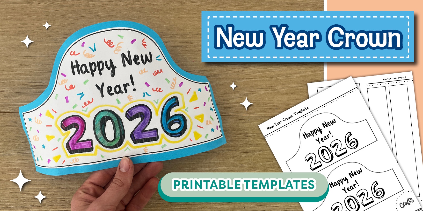 2023 New Year Crown New Year Crafts T Tc 1669802228